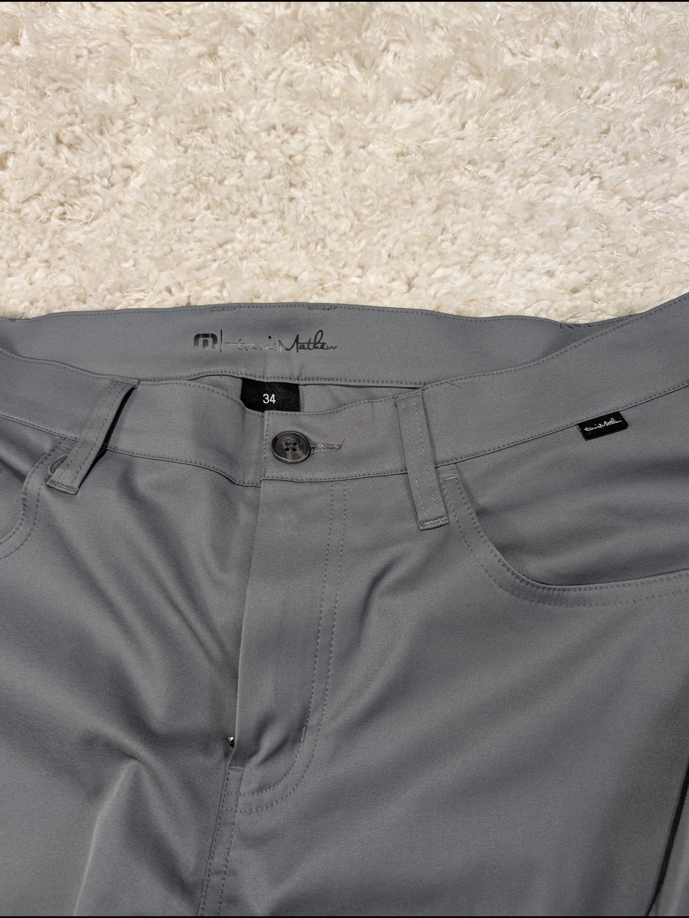 Travis Mathew Gray Performance Pants